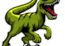 create proffesional dinasour logo with canva file in 24h